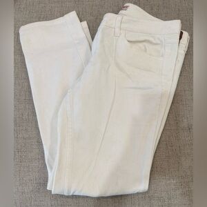 Paris Blues Skinny leg high waist white Cotton Jean 11